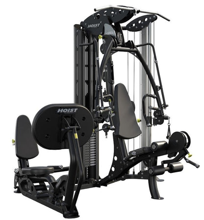 Hoist Fitness V4 Elite Gym mit V-Ride Beinpresse und Kabelzug