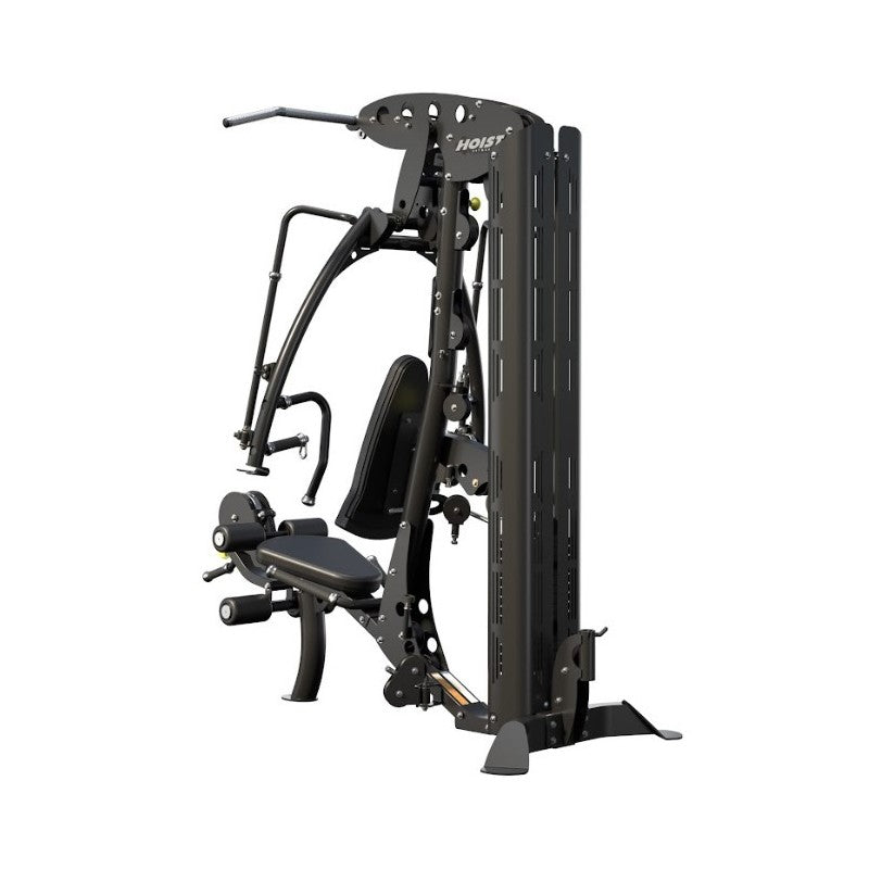Hoist Fitness V4 Elite Gym mit V-Ride Beinpresse und Kabelzug