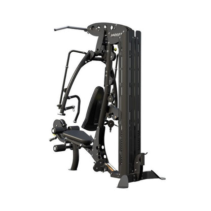 Hoist Fitness V4 Elite Gym mit V-Ride Beinpresse und Kabelzug
