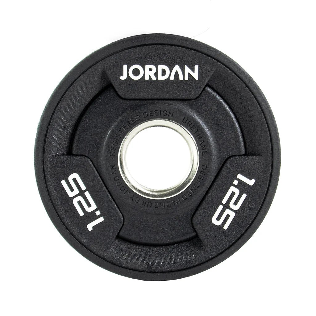 200kg - 1000kg Set Jordan Premium Gewichtsscheiben Urethan Tri Grip 51mm (JF-OPUTG)