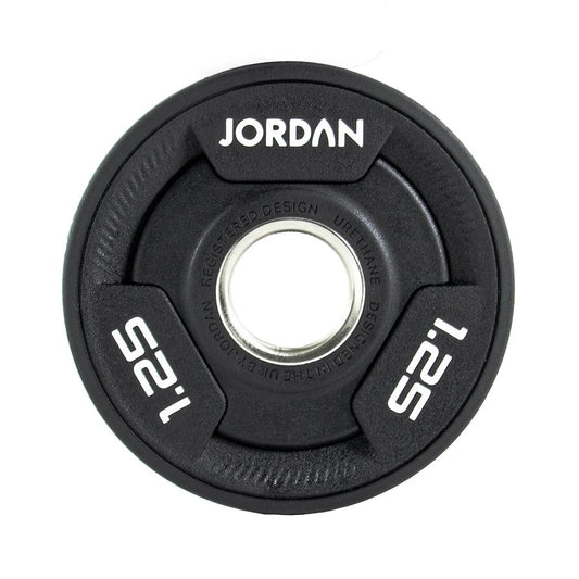 200kg - 1000kg Set Jordan Premium Gewichtsscheiben Urethan Tri Grip 51mm (JF-OPUTG)