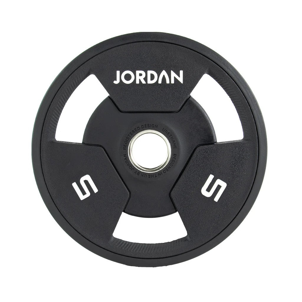 200kg - 1000kg Set Jordan Premium Gewichtsscheiben Urethan Tri Grip 51mm (JF-OPUTG)