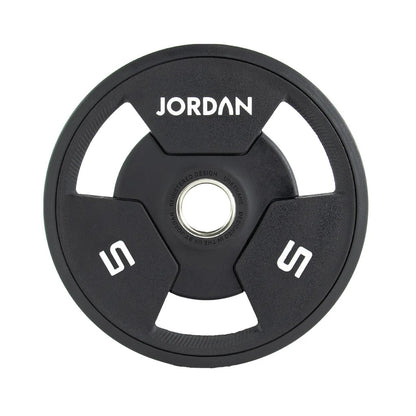 200kg - 1000kg Set Jordan Premium Gewichtsscheiben Urethan Tri Grip 51mm (JF-OPUTG)