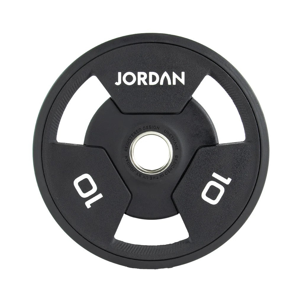 200kg - 1000kg Set Jordan Premium Gewichtsscheiben Urethan Tri Grip 51mm (JF-OPUTG)