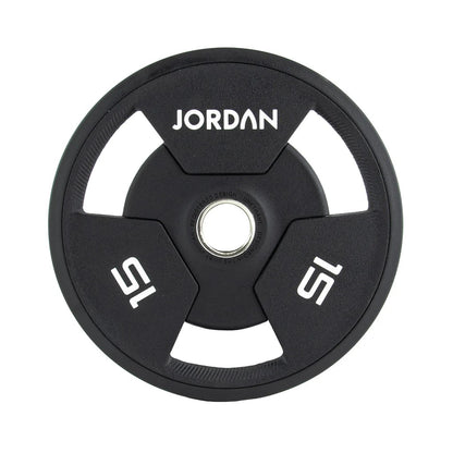 200kg - 1000kg Set Jordan Premium Gewichtsscheiben Urethan Tri Grip 51mm (JF-OPUTG)