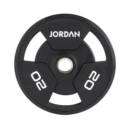 200kg - 1000kg Set Jordan Premium Gewichtsscheiben Urethan Tri Grip 51mm (JF-OPUTG)