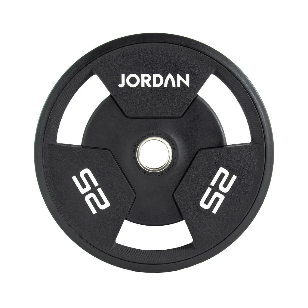 200kg - 1000kg Set Jordan Premium Gewichtsscheiben Urethan Tri Grip 51mm (JF-OPUTG)