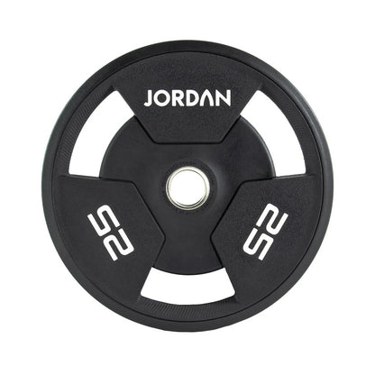 200kg - 1000kg Set Jordan Premium Gewichtsscheiben Urethan Tri Grip 51mm (JF-OPUTG)