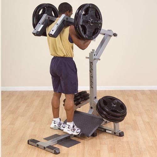 Body Solid Leverage Squat/Calf Raise Maschine GSCL360B