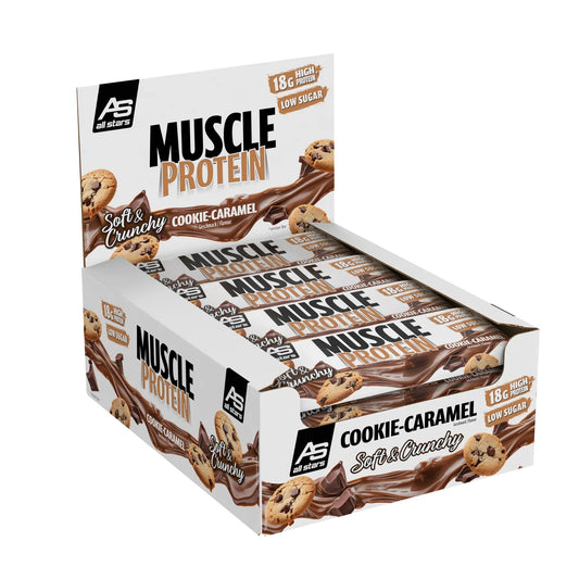 All Stars Muscle Protein Riegel 12 x 65g