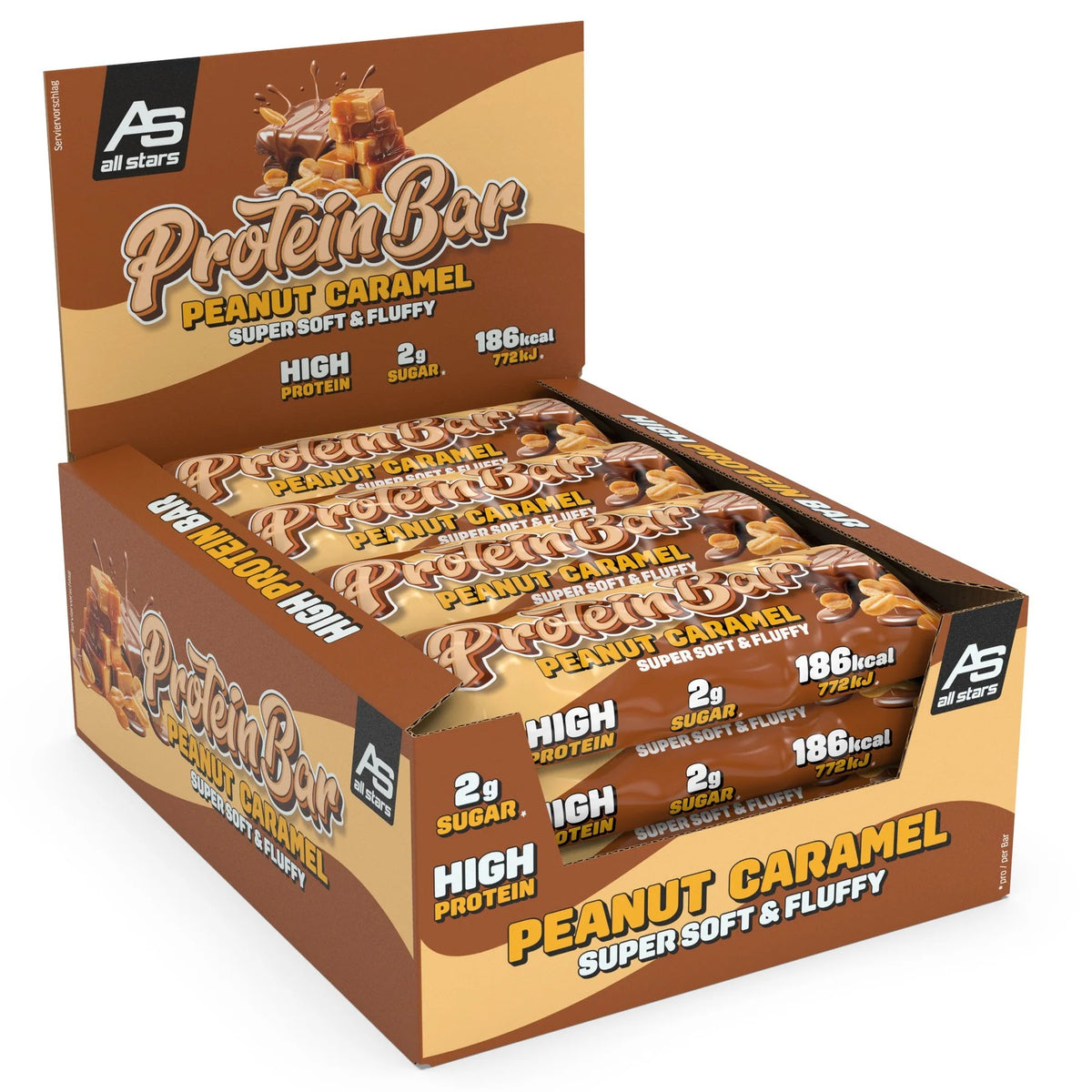 All Stars Protein Bar Super Soft & Fluffy 12 x 50g