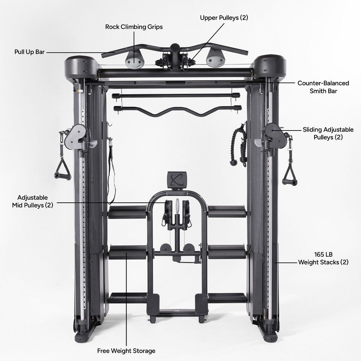 Inspire FT2 PRO Smith Functional Trainer