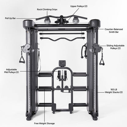 Inspire FT2 PRO Smith Functional Trainer
