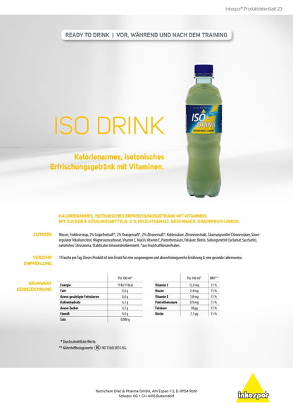 Inkospor Active Iso-Drink 12 x 0.5l