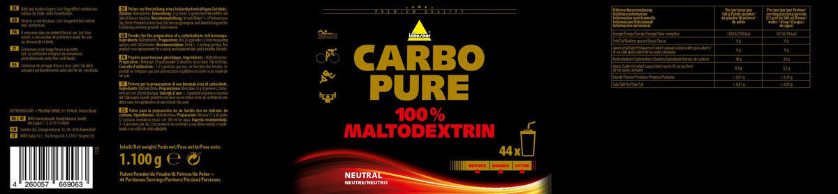 Inkospor X-Treme Carbo Pure 1100g Dose
