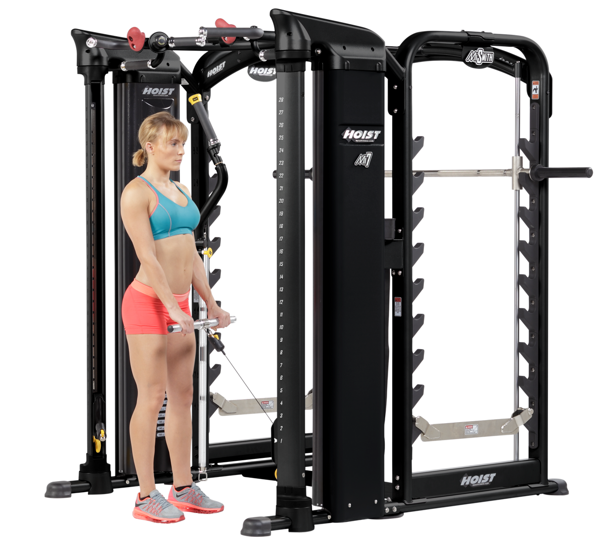 Hoist Fitness Mi7-MB Ensemble - Functional Trainer mit Dual Action Multipresse