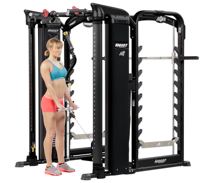 Hoist Fitness Mi7-MB Ensemble - Functional Trainer mit Dual Action Multipresse