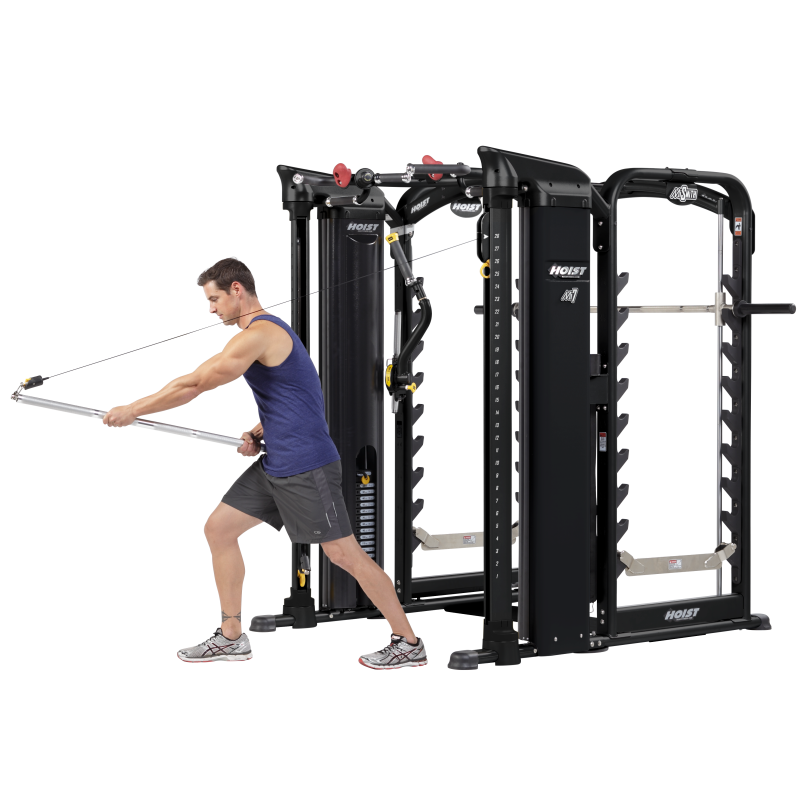 Hoist Fitness Mi7-MB Ensemble - Functional Trainer mit Dual Action Multipresse