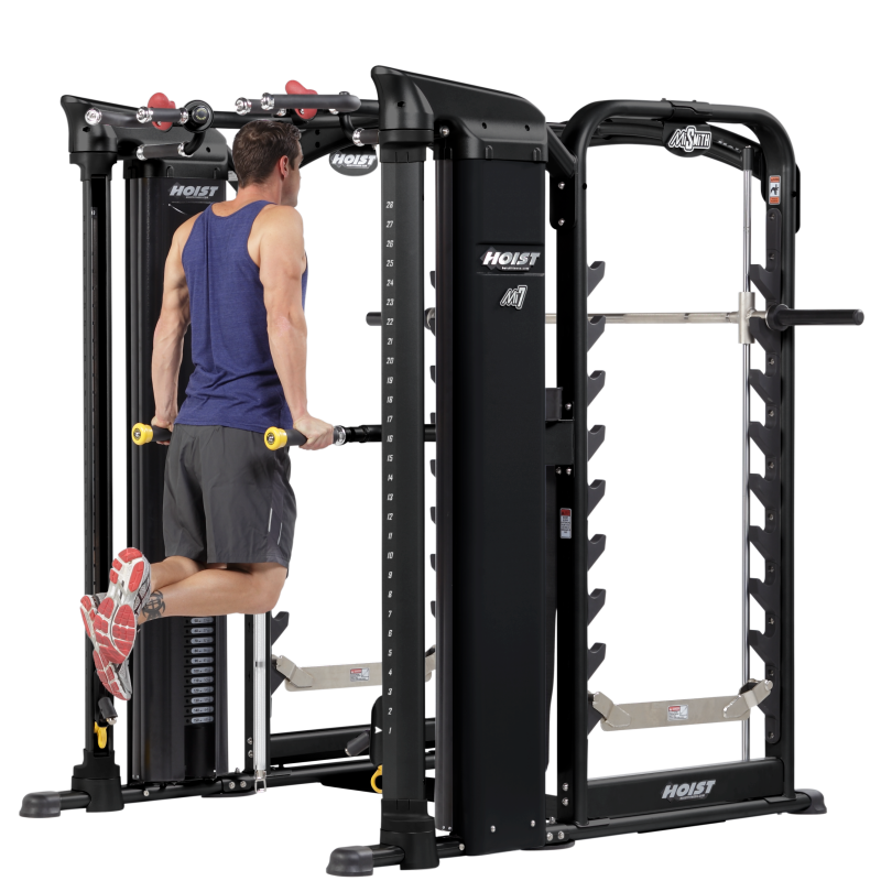 Hoist Fitness Mi7-MB Ensemble - Functional Trainer mit Dual Action Multipresse