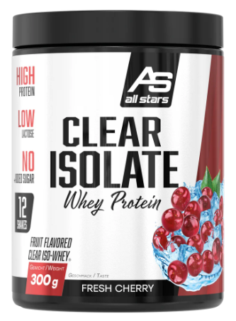 All Stars Clear Isolate Whey Protein 300g Dose