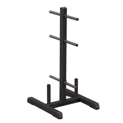 Body Solid Scheibenständer mit Stangenhalterung bis 30mm GSWTB