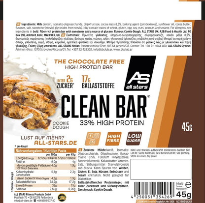 All Stars Clean Bar 18 x 45g