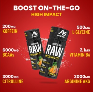 All Stars Raw Booster Shot 16 x 60ml