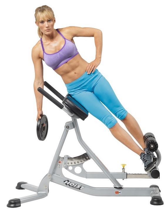 Hoist Fitness AB-Back Roman Chair - Hyperextension (HF-5664-MB)
