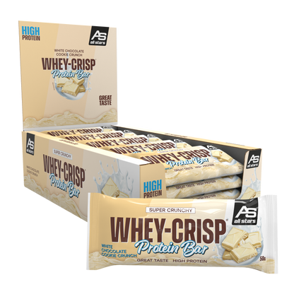 All Stars Whey-Crisp Protein Riegel 25 x 50g