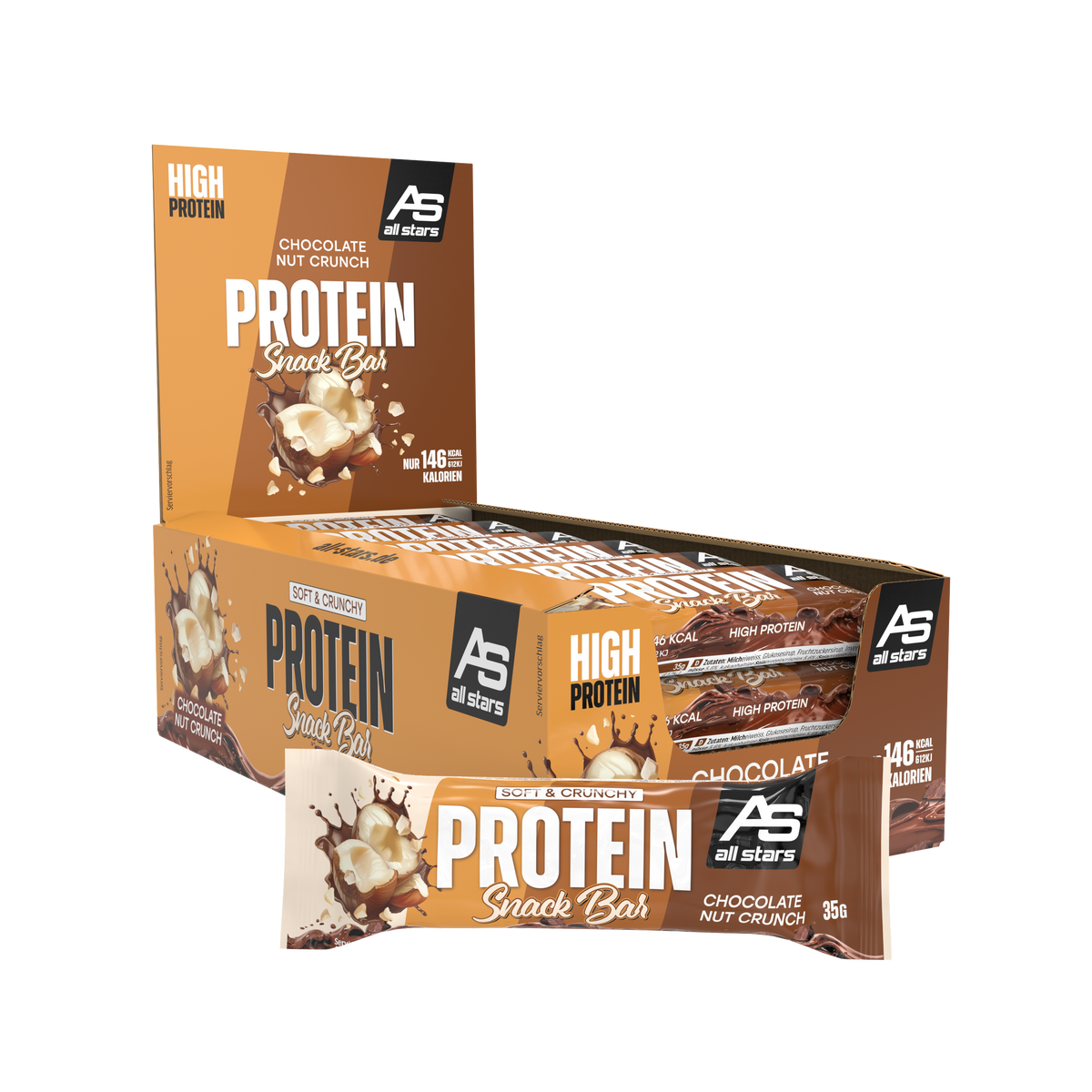 All Stars Protein Snack Bar 18 x 35g