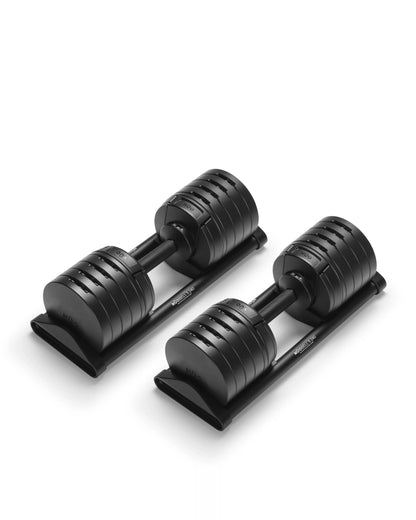 NÜOBELL Premium Kurzhanteln 2-40kg "Black Edition" S-Series (NBS240BLA)