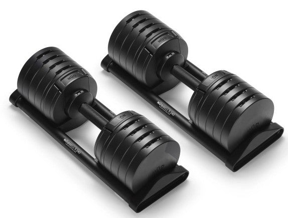 NÜOBELL Premium Kurzhanteln 2-40kg "Black Edition" S-Series (NBS240BLA)