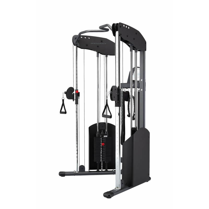BodyCraft HFT Functional Trainer inklusive Body Solid Universalbank GFID31B