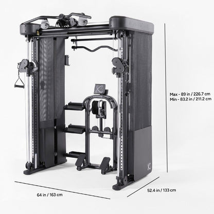 SET-ANGEBOT - Inspire FT2 PRO Smith Functional Trainer inklusive Trainingsbank und Zubehör