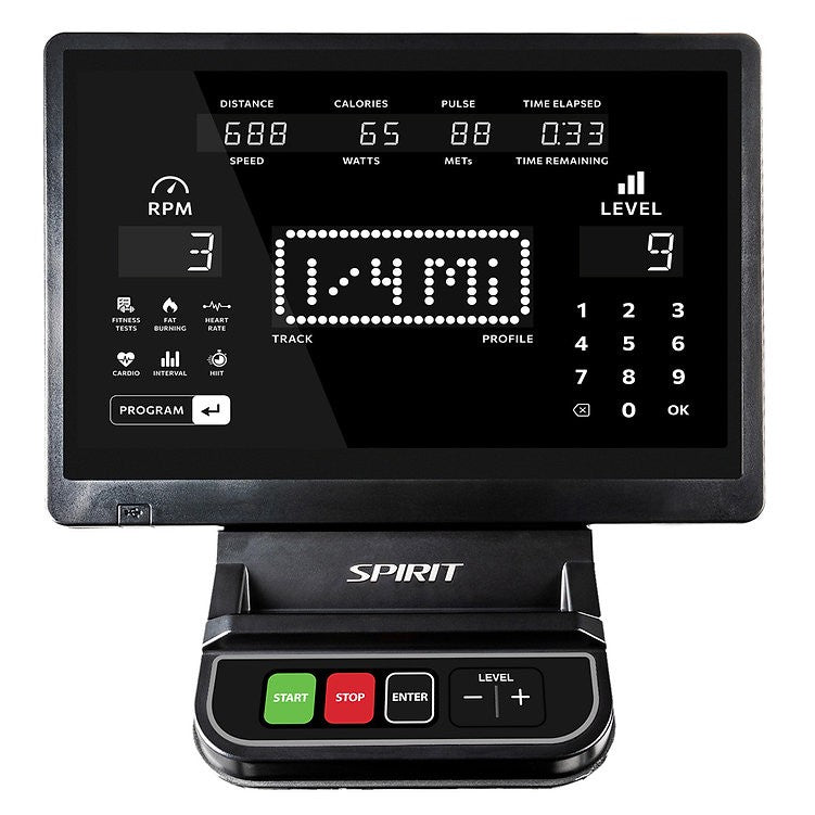 Spirit Fitness Commercial CU980LED Ergometer