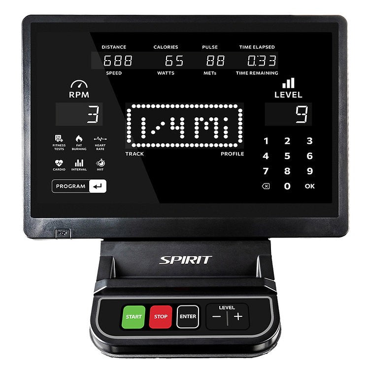 Spirit Fitness Commercial CR980LED Liege-Ergometer