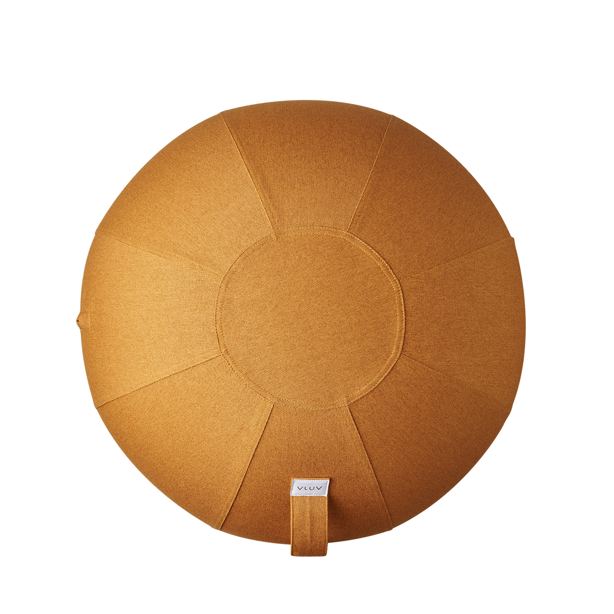 VLUV LEIV Stoff-Sitzball, Curcuma, 60-65cm