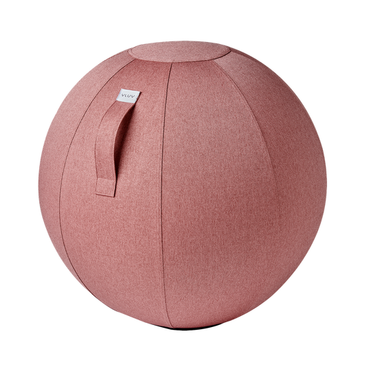 VLUV LEIV Stoff-Sitzball, Puce, 60-65cm
