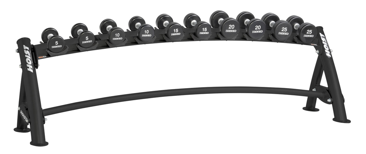 Hoist Fitness Horizontal Dumbell Rack für 5 Paar KH (CF-3461-1-A)