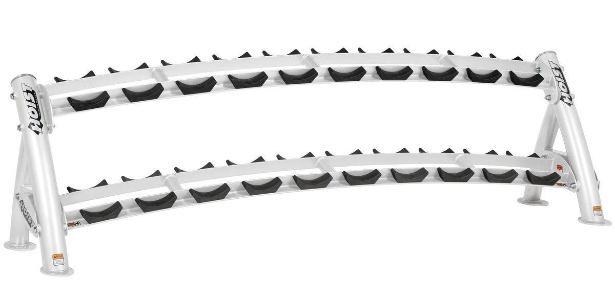 Hoist Fitness Horizontal Dumbell Rack für 10 Paar KH (CF-3461-2)