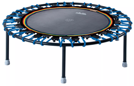 Trimilin Trampolin Vivo 120 mit schwarzer Sprungmatte und Schraubbeinen
