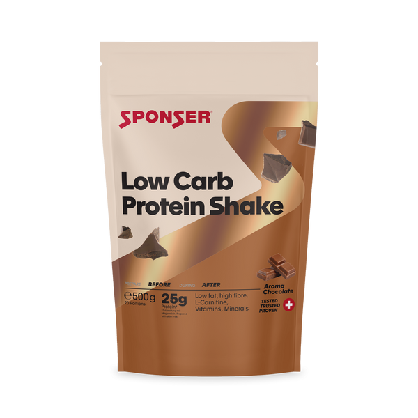 Sponser Low Carb Protein Shake 500g Beutel