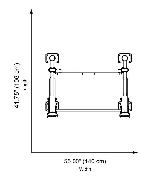 Hoist Fitness Performance Series Stall Bar - Wall Target Unit