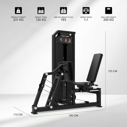 Tunturi Platinum Seated Leg Press - Selectorized