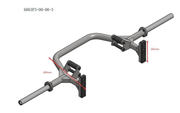 Jordan Open Ended Trap Bar (JF-BAR-OT)