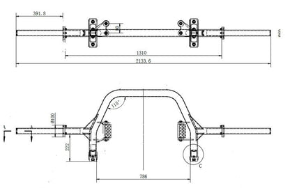Jordan Open Ended Trap Bar (JF-BAR-OT)