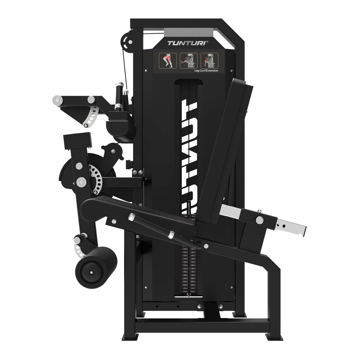 Tunturi Platinum Dual Leg Curl - Extension - Selectorized