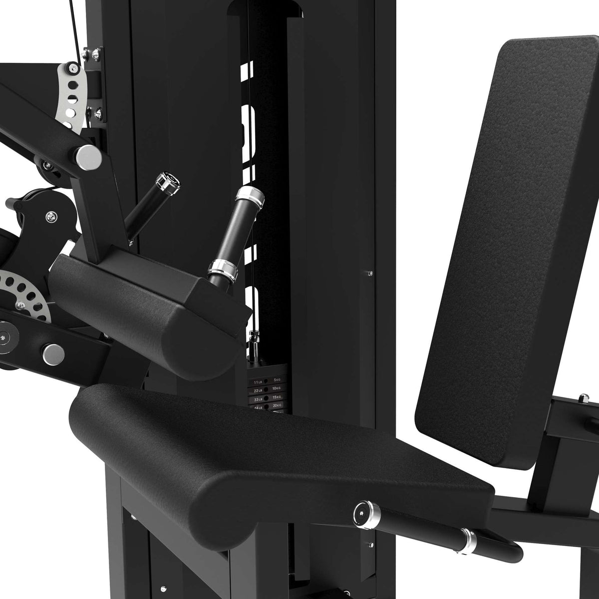 Tunturi Platinum Dual Leg Curl - Extension - Selectorized
