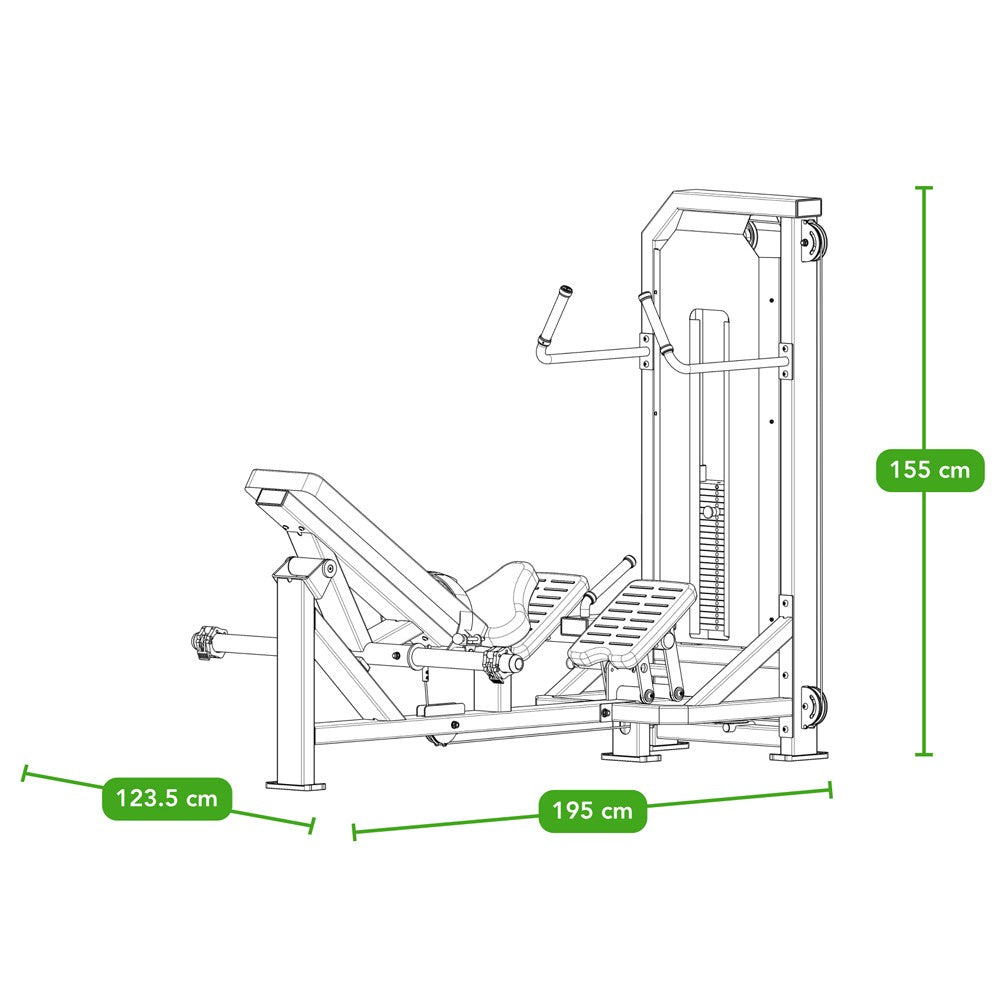 Tunturi  Platinum Hip Thrust - Selectorized