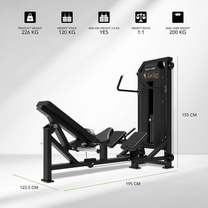 Tunturi  Platinum Hip Thrust - Selectorized